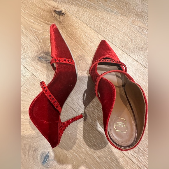 Red Malone Souliers Shoes size 5 - Picture 2 of 4